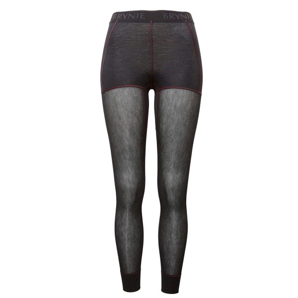 Women’s Wool Thermo Light Longs with Shorts - Black